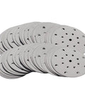 Get Ready To Rock Your Woodwork With A Pack Of 100 Versatile 6 Inch Sanding Discs featuring a 17 hole design.