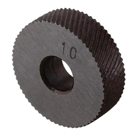 Knurling wheel 1.0mm from Lathe Knurling Tool Set 7 Piece Double Wheel Kit With 0.5mm 1mm 2mm Wheels For Precision Metalworking And DIY Projects