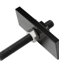 Black metal needle bearing puller tool with long threaded shaft and hex nut for Toyota 8-inch clamshell front CV axle