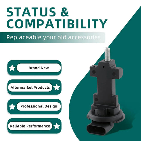 Two Pack Camshaft Position Sensor PC950 05149141AF Drop In Replacement For Ram 1500 2013 2022, Ram 1500 Classic 2019 2022, Ram CV 2013 2015, Ram ProMaster 1500 2014 2019 2021 Engine Timing Sensor black plastic sensor with metal bolt