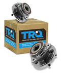 Front Wheel Bearing And Hub Assembly Set For Jeep Cherokee Grand Cherokee And Wrangler - Dual Front Left And Right Hubs, 2 Piece Kit