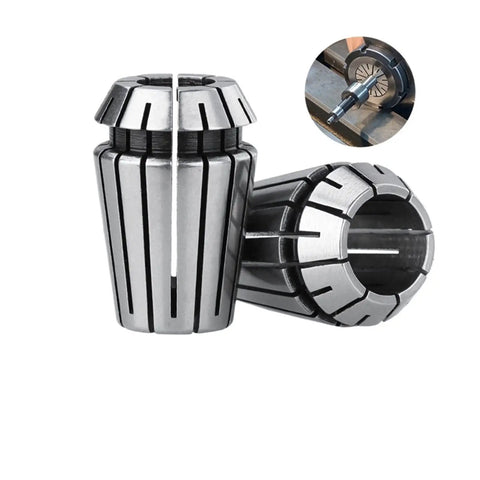 Heavy Duty ER40 Collet Chuck Holder For CNC Lathe Made With High Carbon Steel and Hardened To Rockwell 50 showing detailed structure.