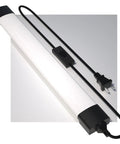 Plug In LED Light Fixture 2Ft Linkable 5000K Under Cabinet Lighting 2500 Lumens 18W Triproof Ceiling Wall Light