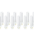 18W Direct Replacement LED Bulb 3500K Warm White 12 Pack, Energy Efficient Lighting, Plug and Play Ready