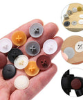 100 Pcs Screw Cap Covers Self Tapping Snap Caps For Flat Phillips Screws Hide Screw Holes And Beautify Car And Home Exterior Decor 17mm Brown