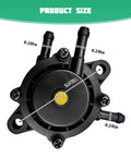 Top Shelf Gas Vacuum Fuel Pump With Filter And Supply Hose Fits Ch17 Ch25 Ch730 Ch740 25Hp To 75Hp Engines detailed size view.
