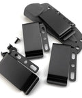 Rugged Metal Knife Sheath Belt Clip Universal Mounting Clip for Kydex Holsters tactical outdoor belt clip with hardware
