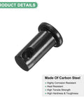 10 Pack Clevis Pins M8 By 16mm Carbon Steel Flat Head Built For Quick Swaps In Mechanical Linkage Fixed Parts Ship Rigging