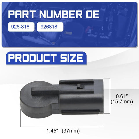 Toyota 926-818 Air Conditioning Compressor Flow Sensor Plug And Play Replacement For RAV4 Camry size details