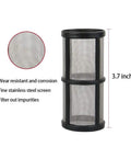 Garden Hose Inlet Filter Kit For Three Quarter Inch High Pressure Washers, Inline Sediment Filter With 40 Mesh Screen