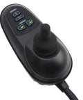 Front view of a 24V Electric Wheelchair Joystick Controller With Brake Connector For Easy Speed And Direction Control In Mobility Aids