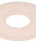 Top Shelf 1/4 Inch White Nylon Flat Washer for Mechanical Use, non-conductive and corrosion-resistant.