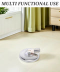 2 Pack Stainless Steel Mop Base Replacement Plates Heavy Duty Rotating Mop Head Spare Parts For Commercial And Industrial Floor Cleaning Compatible With Various Mop Frames Easy Swap, shown on floor