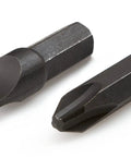 Go-To Heavy-Duty 3/8 Inch Drive Impact Screwdriver Set, Slotted 5/16 and Phillips No 2 Bits