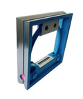 Professional Spirit Level With Hella Precise Bubble Vials And Rock Solid Frame Balance Measuring Tool Built Tough For Demanding Job Sites And Zero Fuss Calibration, blue aluminum frame.