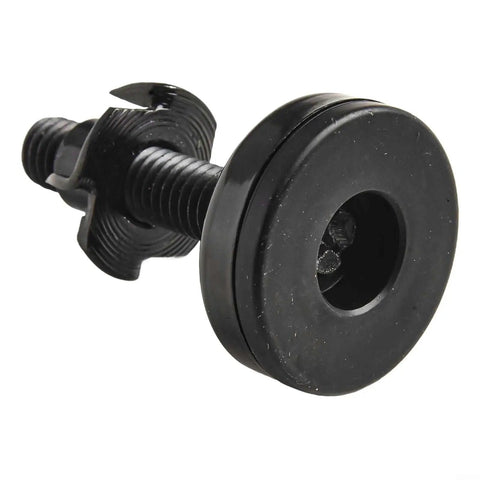 Heavy Duty Adjustable Furniture Leveling Feet 3/8-16, 4 Pack, Carbon Steel And Nylon, Supports Up To 1320 Lbs, Height Adjusts From 34mm To 44mm, Includes Felt Pads, Perfect For Tables And Cabinets On Uneven Floors, black threaded leveling foot with felt pad