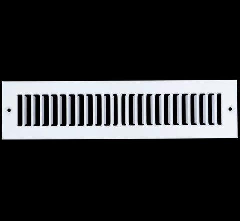Toe Kick Vent Cover For 2x10 Duct Opening No Fuss Fit Cabinet Toe Kick Space Register Grille For HVAC Off White Outer Dimensions 3 3/8 In By 11 3/8 In Easy Install Clean Look Durable Home Upgrade