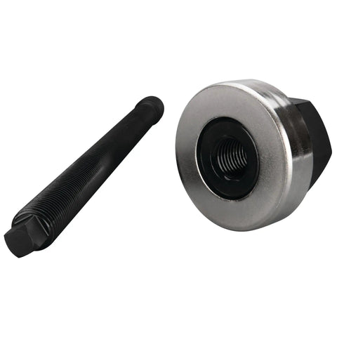 No Fuss Harmonic Balancer Installer For GM LT LS Engines Gen 3 4 5 1997 Current Carbon Steel Durable Tool components close-up.