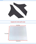 Front Headlight Tint Film Trim For Toyota Tundra 2022 2023 2024 2025 2026 Dope TPU Precut Decals with Scraper