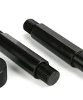 Square 45mm By 45mm One Sixteenth DIN Panel Punch Die Set With Draw Studs And Spacers Built For English And Metric Punch Sets