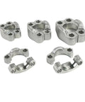 Top Notch Split Hydraulic Flange Fitting SAE Standard Fits F38 To F54 Specs Ideal For High Pressure Hydraulics And Workshop Jobs Quick Install Fixes Leaks Efficiency Saves Big Bucks Work Gear Trucks Rigs Today Ready To Go Fast Now, metal split flange set