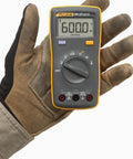 Palm Sized Digital Multimeter For On The Go Tech Work Measures Voltage Resistance Continuity And Capacitance With 10A