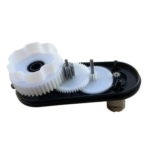 12V Ride On Car Gearbox With DC Motor 390 Drive Motor 16000 RPM Replacement Part For Kids Electric Cars Model 12V390 Gearbox 12mm Shaft