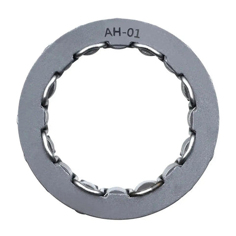 Premium Motorcycle Starter One Way Bearing Overrunning Clutch Kit Fits ZX10R ZX14R ZG1400 Hardened Steel Rollers Easy Install Quick Swap Smooth Start No Kickback For Riders Seeking Sick Performance Long Life Durability For Bikes, gray steel bearing ring