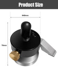 Heavy Duty 6061 Aluminum Disc Scribe And Adjustable Height Gauge For Knife Making Plus Beast Mode Precision Layout Tool in 70mm height and 40mm diameter.