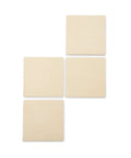 Set Of Four Cordierite Pizza Stone Tiles For Oven And Grill Build Your Own Personal Pies With Four Individual Stones For Crispy Crusts