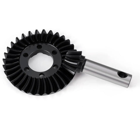 Beefy Steel Front Or Rear Spiral Cut Differential Ring And Pinion Gear Set 32T And 9T for Axial One Sixth SCX6 1.35 Mod