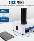 Compact Desktop Fume Extractor For Soldering And DIY Repairs With A 3 Stage Filter HEPA Plus Carbon Portable Smoke Absorber
