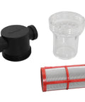 Three Quarters Inch NPT Inline Strainer For Garden Hose Sediment Filter With 200 Mesh Stainless Steel Screen components