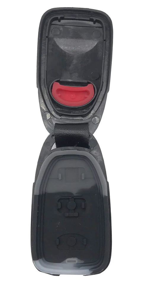 Open view of Hyundai Kia Key Fob Shell Replacement Case For Hyundai Elantra Accent Sonata And Kia Optima Keyless Entry Remote Housing