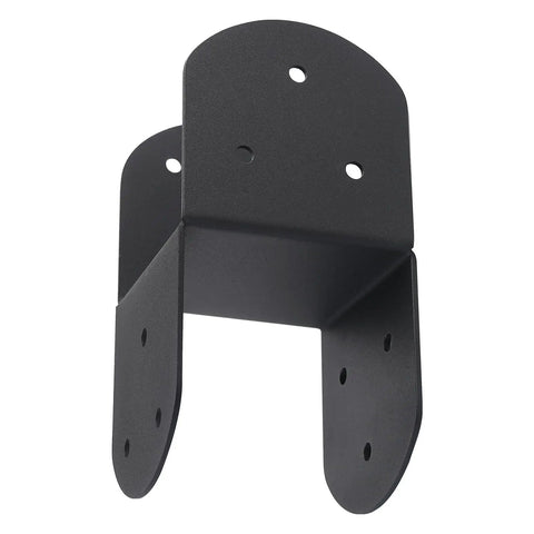 Four Pack 4 By 4 Deck Post Cap Tie Brackets With 3.6 By 3.6 Inner Size 14 Gauge Steel Post Base Anchors For Wood Posts