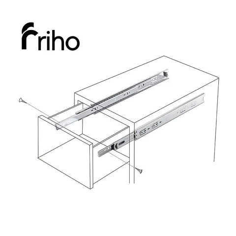 Grab These Ten Pairs Of 18 Inch Heavy Duty Side Mount Ball Bearing Drawer Slides With Full Extension for cabinet diagram