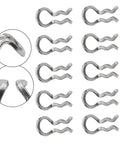 Stainless Steel Bicycle Brake Caliper Spring Clamps Pin Kit For XTR Slx And Mega Pad Fits Most Bikes With Easy Install Durable Multi Colors, steel clips