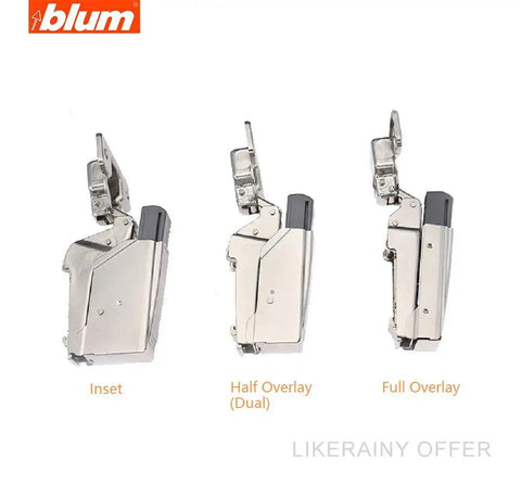 Soft-Close Cabinet Damper for Corner Hinges, 8 Pack 973A0500 Buffer for Full Overlay Cabinets, Self-Closing Retrofit Kit