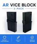 Vise Block For AR Rifles 223 556 300 Blackout Durable Maintenance And Cleaning Block For AR Tools Gun Safe Workshop Accessory