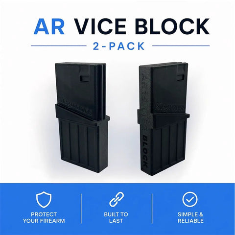 Vise Block For AR Rifles 223 556 300 Blackout Durable Maintenance And Cleaning Block For AR Tools Gun Safe Workshop Accessory