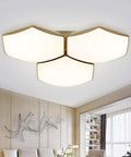 Super Sleek Dimmable Led Ceiling Pendant Light With Remote Control And Energy Saving Modern Chandelier for living room and hallway.