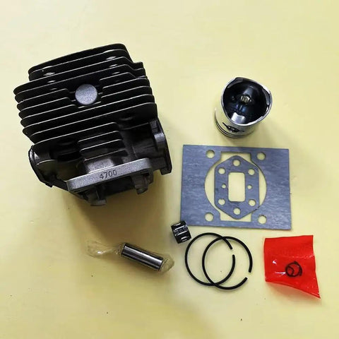 Heavy Duty G35 Cylinder Piston Ring Pin Needle Roller Bearing Kit Fits G35L G3K BC Models Quick Install Direct Replacement Keeps Things Running Smooth For Years Pruning Trimming Tools Work Like New Save Time On Yard Repairs Right Now. shown with cylinder, piston, gaskets, rings, and pin