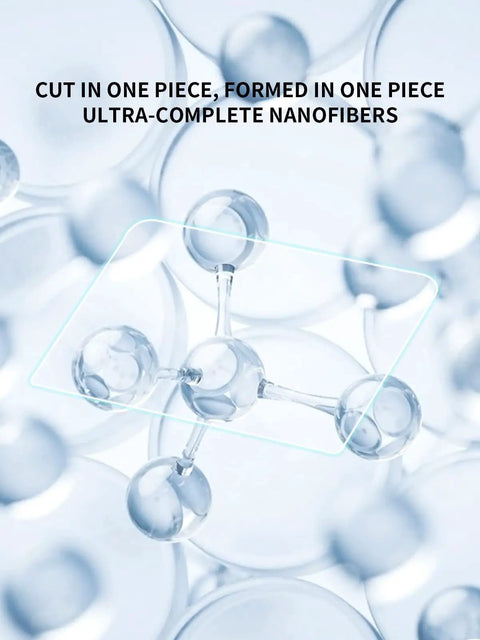 Premium Garmin Approach R50 Screen Protector Pro Grade nanofilm molecular structure illustration