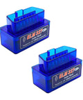 Two Pack Bluetooth OBD2 Diagnostic Scanner Kit For Android And Windows ELM327 Wireless Car Code Reader set