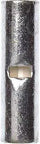 Non Insulated Seamless Barrel Butt Connector M10BCK for 12 to 10 AWG Wires with Built In Wire Stop Copper Electrolytic Tin Plated