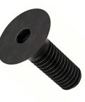 M4 X 10mm Flat Head Socket Cap Screws DIN 7991 Alloy Steel Black Oxide Countersunk Coarse Thread 0.70 Pitch side view