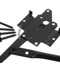 Heavy Duty Farm Gate Hinges And Iron Gate Hardware For Residential And Commercial Use, Tough Security, Easy Install Gate Hinge Set