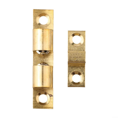 Heavy Duty Smooth Quiet Double Ball Catch For Kitchen Cabinet Doors And Shoe Cupboards. Solid Brass Construction, adjustable fit.