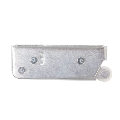 Side view of Push To Open Cabinet Latch Set 6 Pack Iron Spring Catches For Self Closing Doors No Fuss Install Lightweight 30,000 Cycle Life