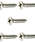 Flat Head Sheet Metal Screws Kit In 18 8 Stainless Steel Pack Of 2500 Screws Size 12 By 3 Inches For Metalworking And Construction